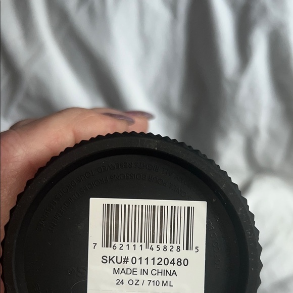 Starbucks NWT Black Matte Studded 2021 Tumbler Venti 24 OZ Collectors Gift - Picture 2 of 7